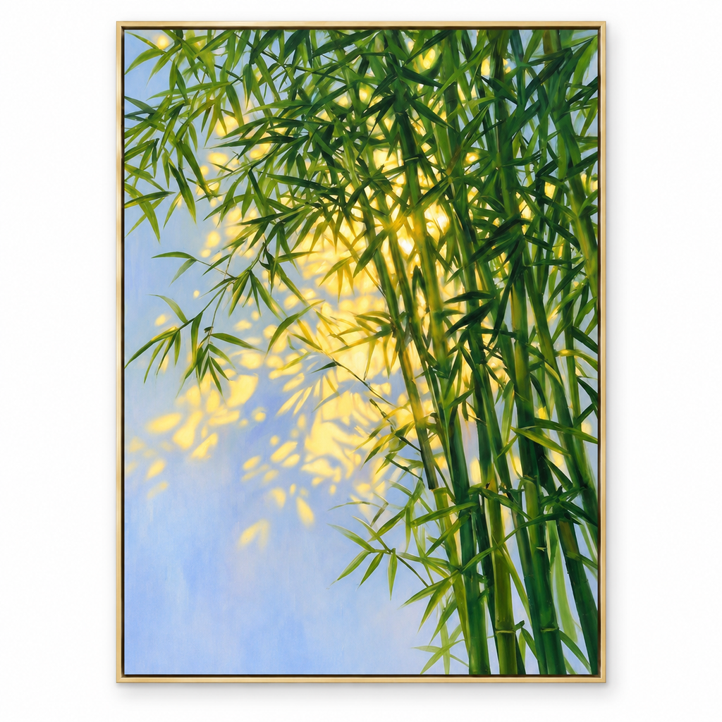 SOLORART Impressionist Art | Golden Serenity