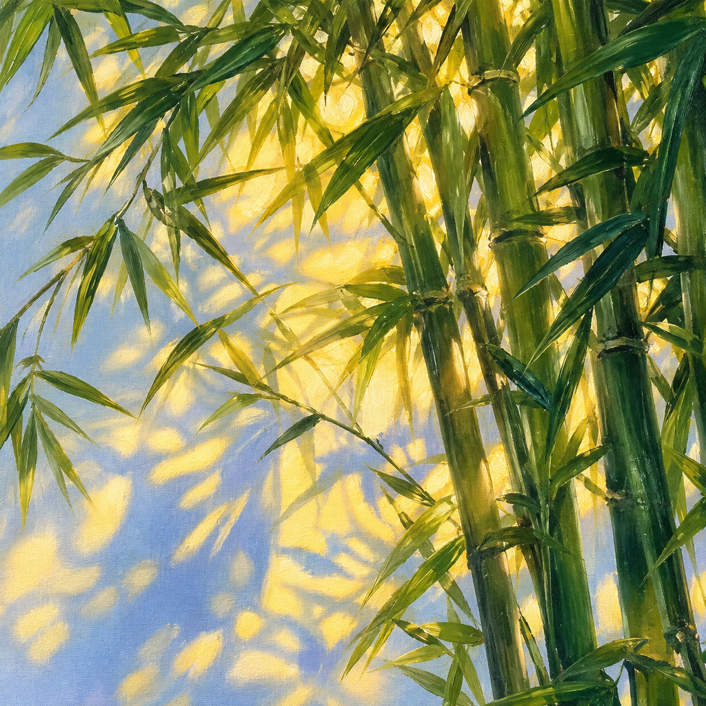 SOLORART Impressionist Art | Golden Serenity