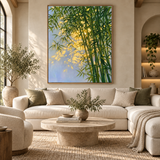 SOLORART Impressionist Art | Golden Serenity