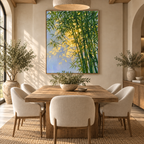 SOLORART Impressionist Art | Golden Serenity