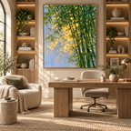 SOLORART Impressionist Art | Golden Serenity