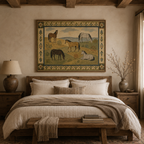 SOLORART Vintage Americana Art |  Hilltop Horses