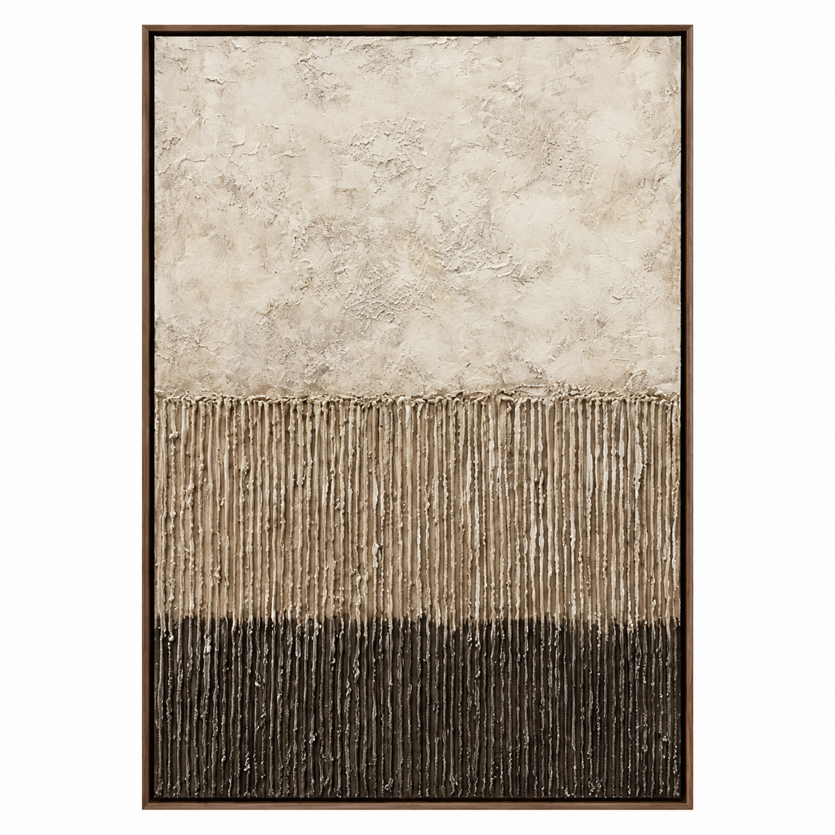 SOLORART Wabi-Sabi Art | Horizon in Clay