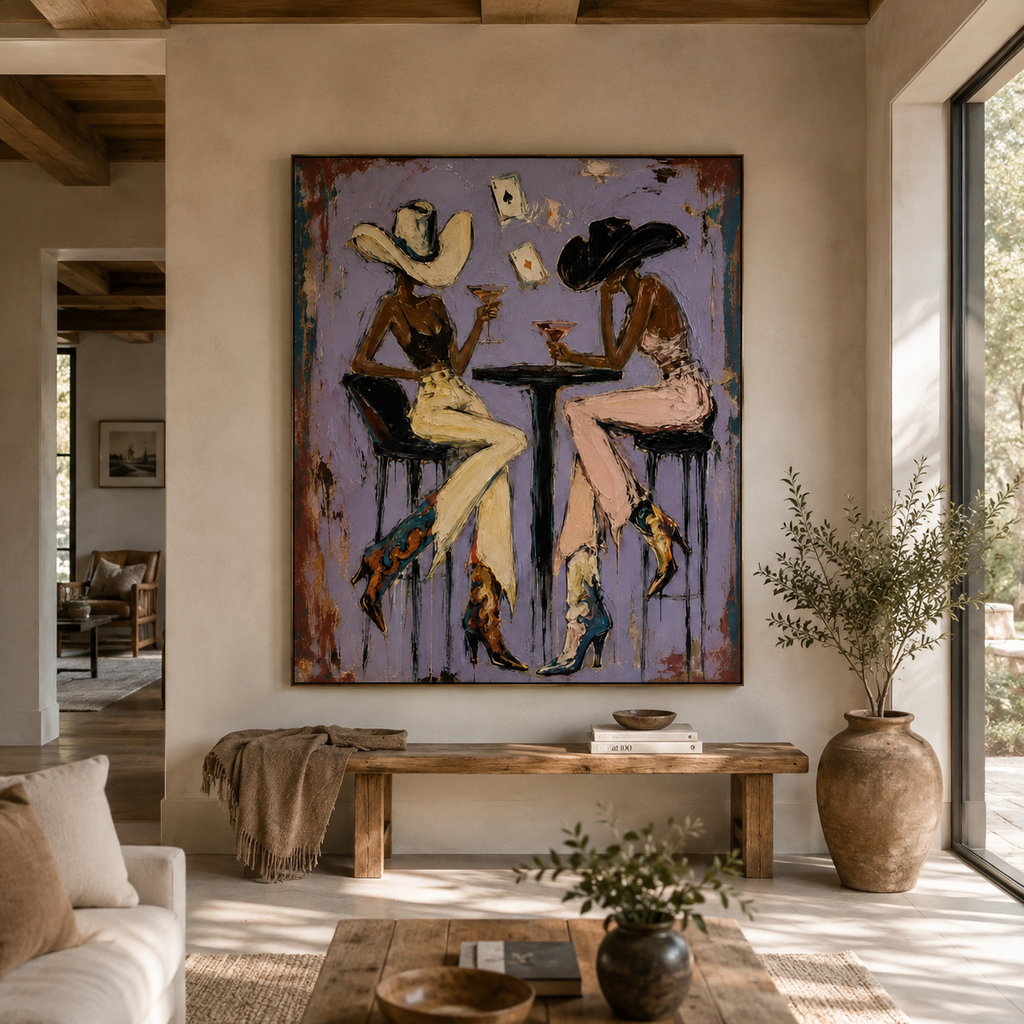 SOLORART POP Art | Lavender Wagers at Twilight