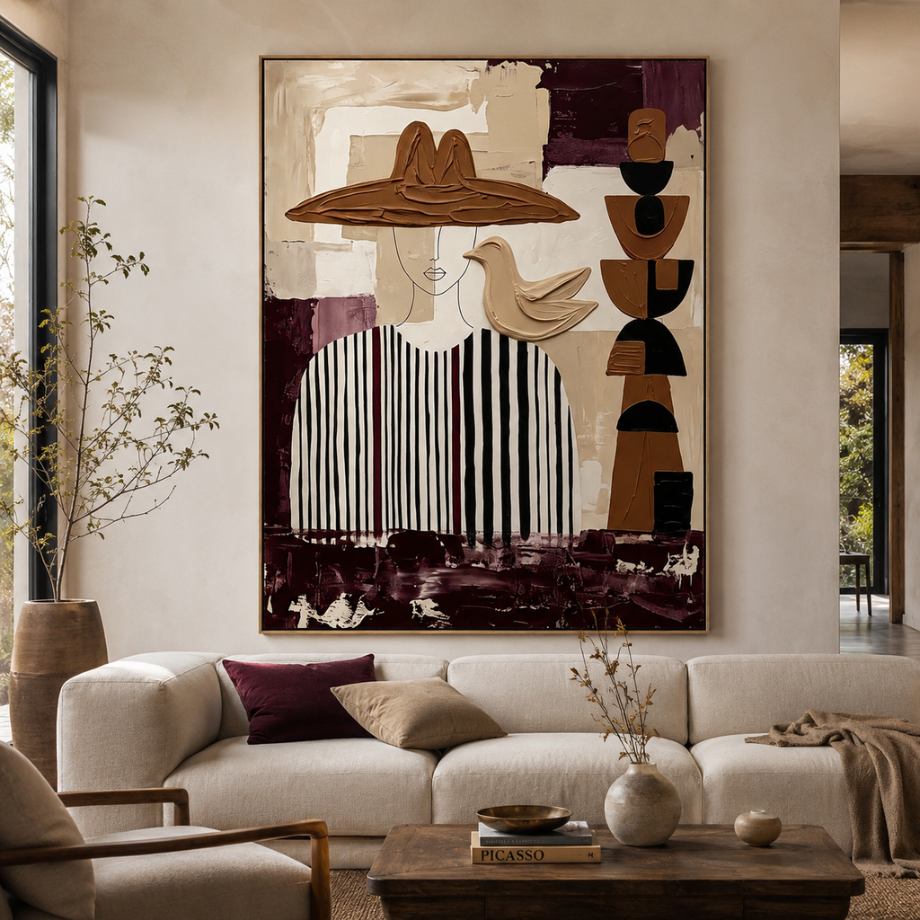 SOLORART Vintage Americana Art | Layered Self