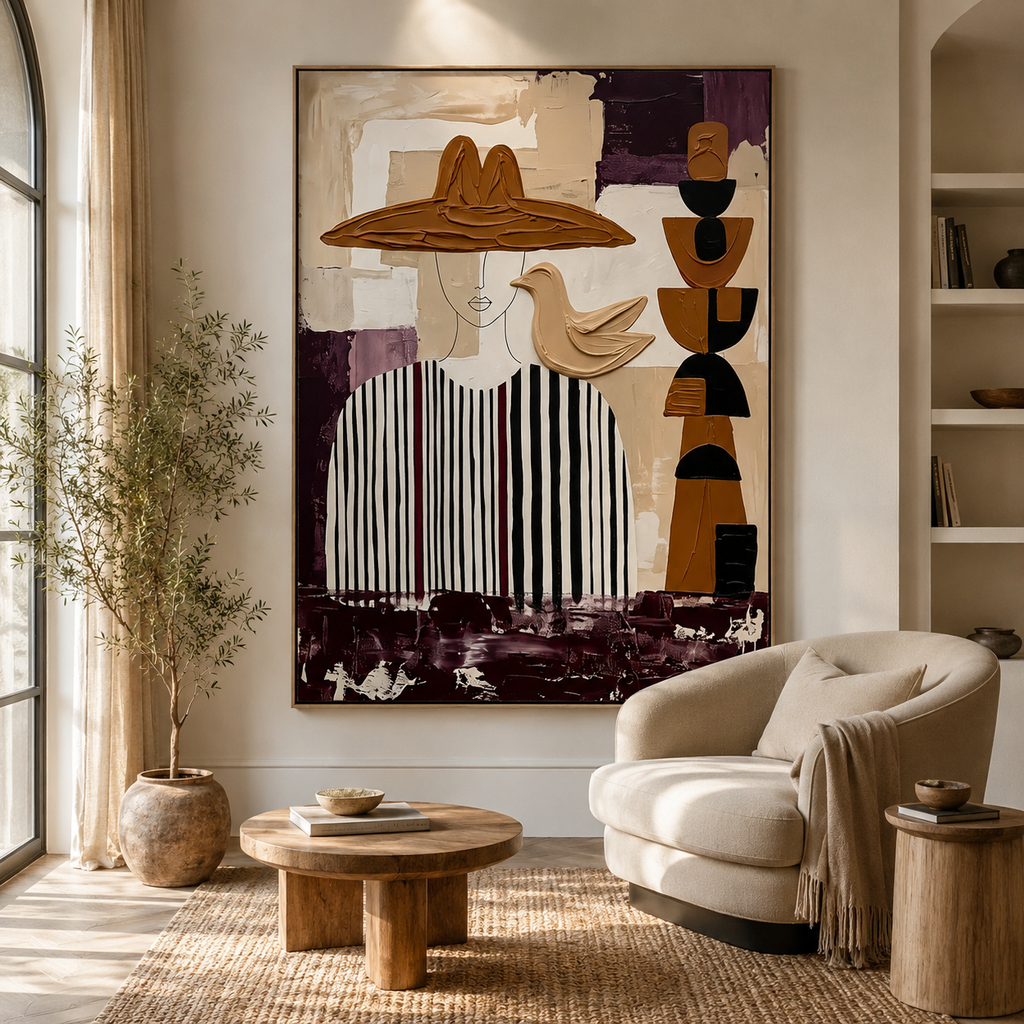 SOLORART Vintage Americana Art | Layered Self
