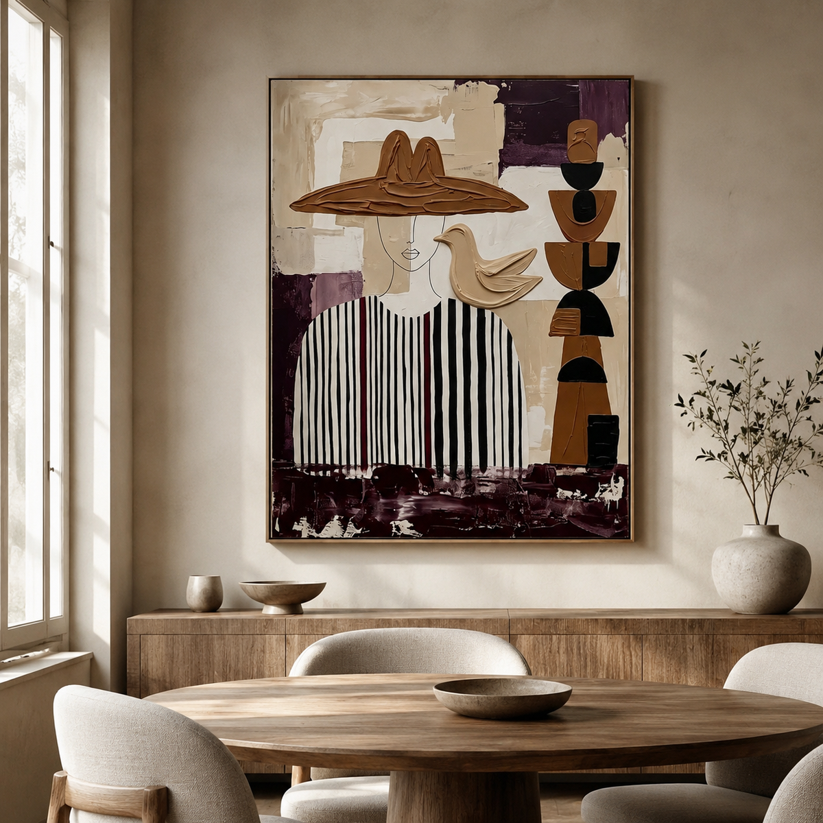 SOLORART Vintage Americana Art | Layered Self