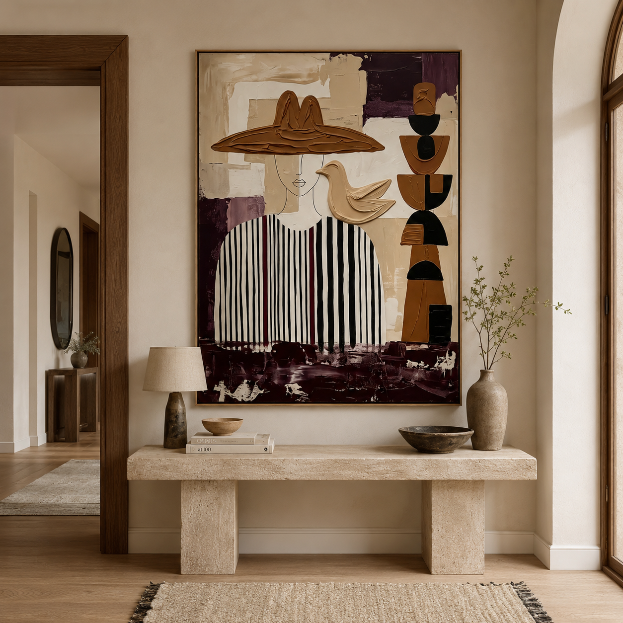 SOLORART Vintage Americana Art | Layered Self