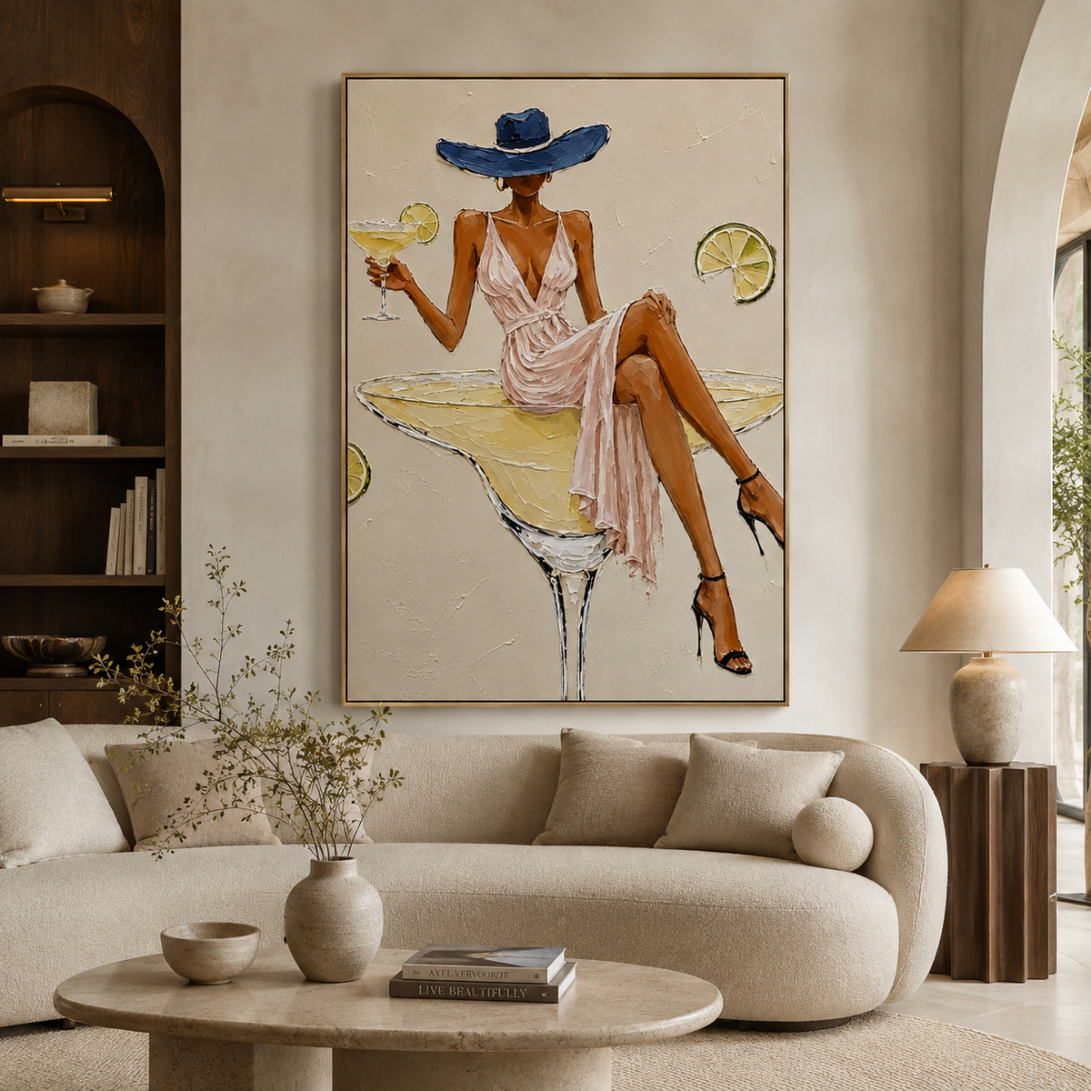 SOLORART POP Art | Margarita Leisure Lady