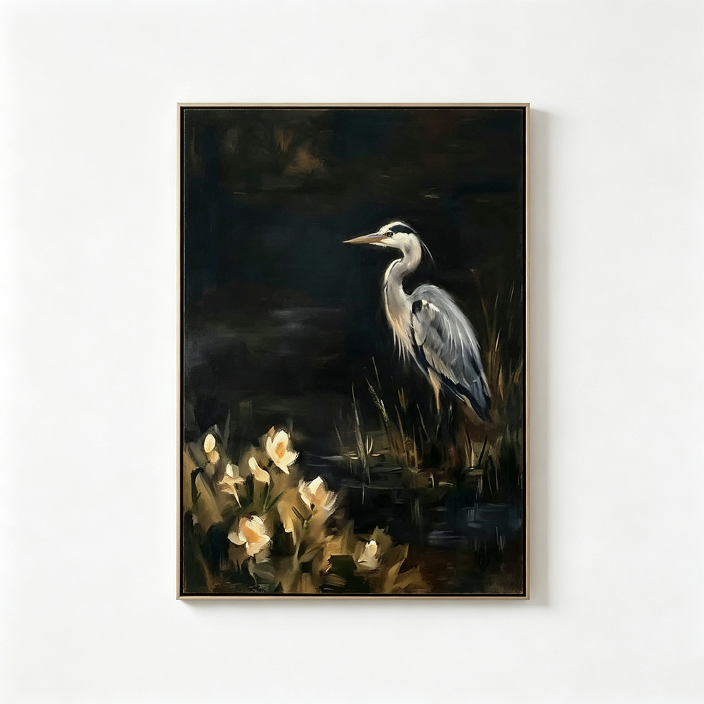 SOLORART Impressionist Art | Marsh Nocturne