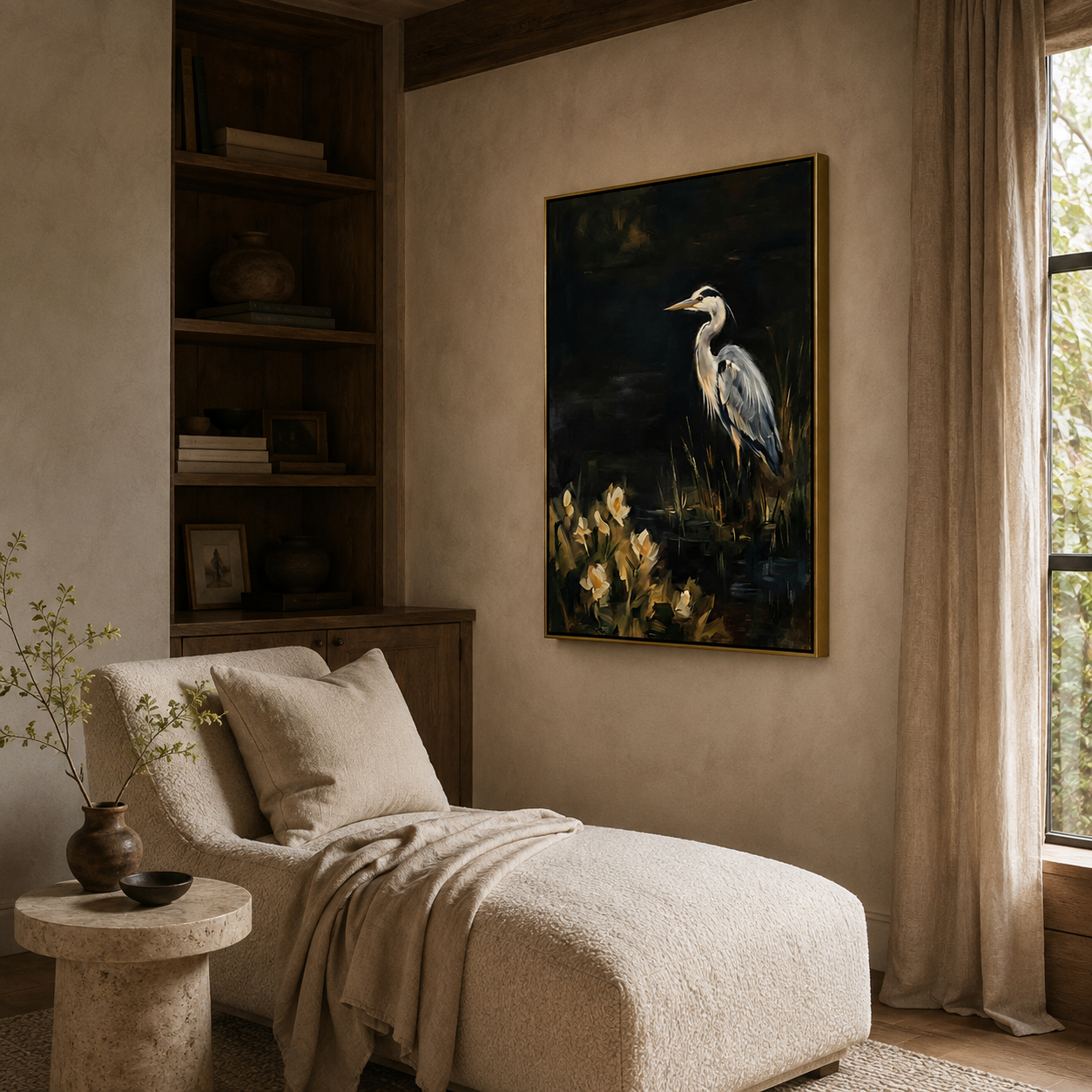 SOLORART Impressionist Art | Marsh Nocturne