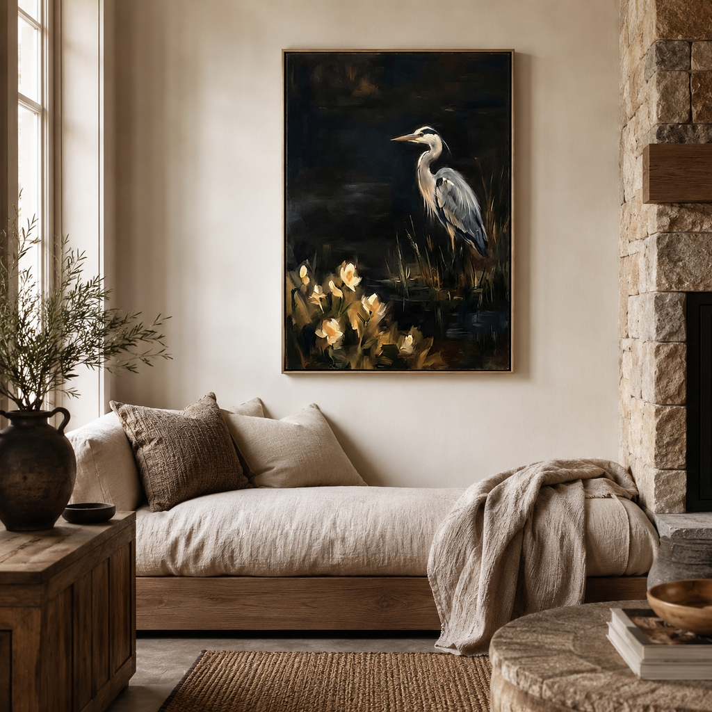 SOLORART Impressionist Art | Marsh Nocturne