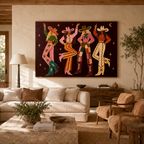 SOLORART POP Art | Midnight Hymn of the Wild Sisters