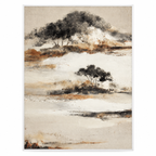 SOLORART Wabi-Sabi Art | Misty Island Grove