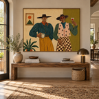 SOLORART Vintage Americana Art | Morning Coffee, Evening Toast