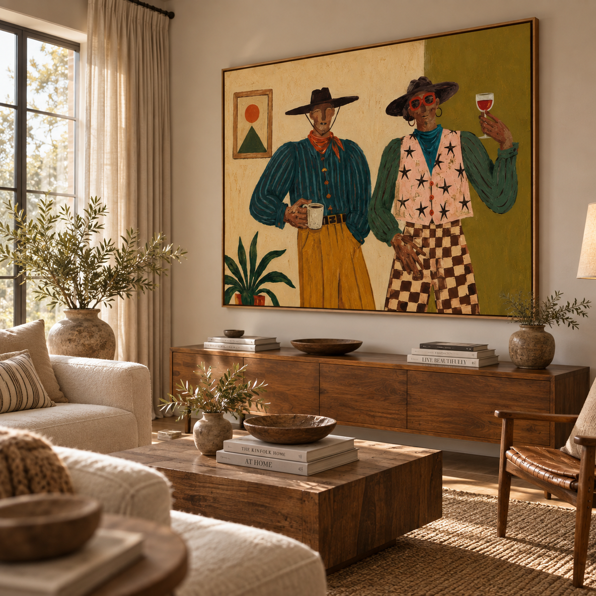 SOLORART Vintage Americana Art | Morning Coffee, Evening Toast