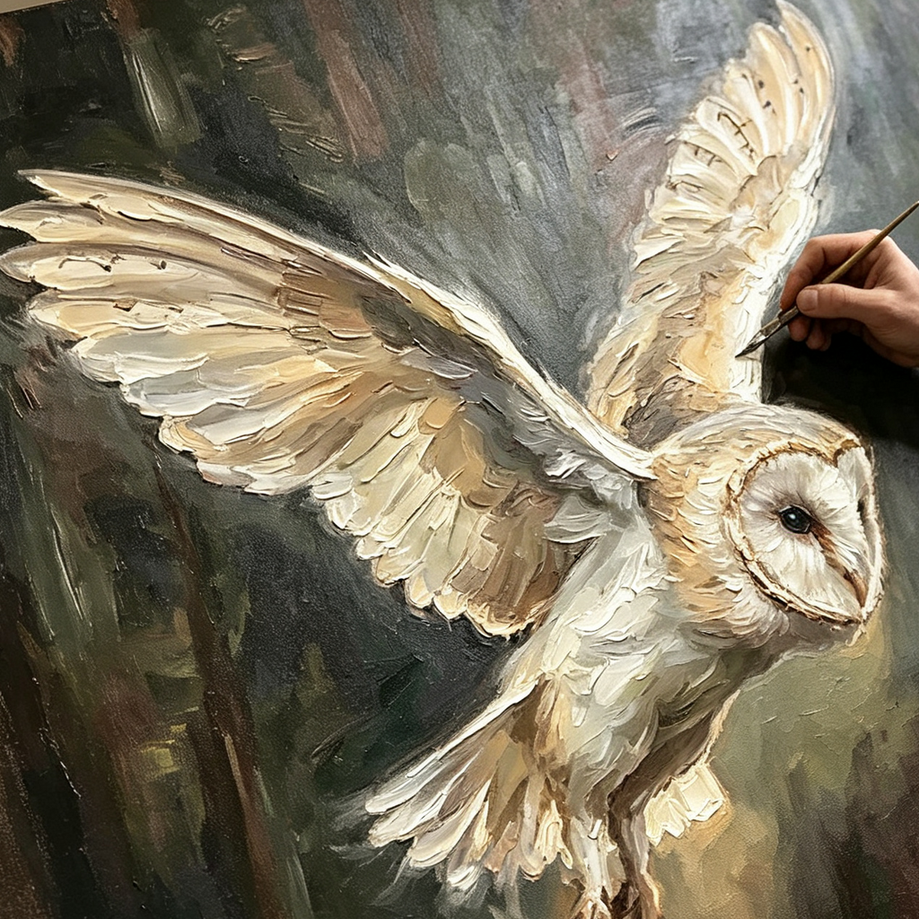 SOLORART Impressionist Art | Nocturne Flight