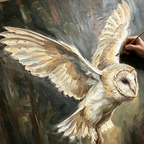 SOLORART Impressionist Art | Nocturne Flight
