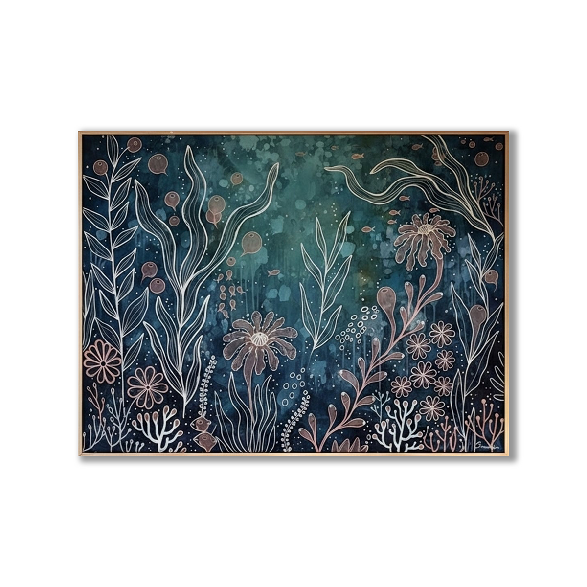 SOLORART Bohemian Art | Oceanic Garden