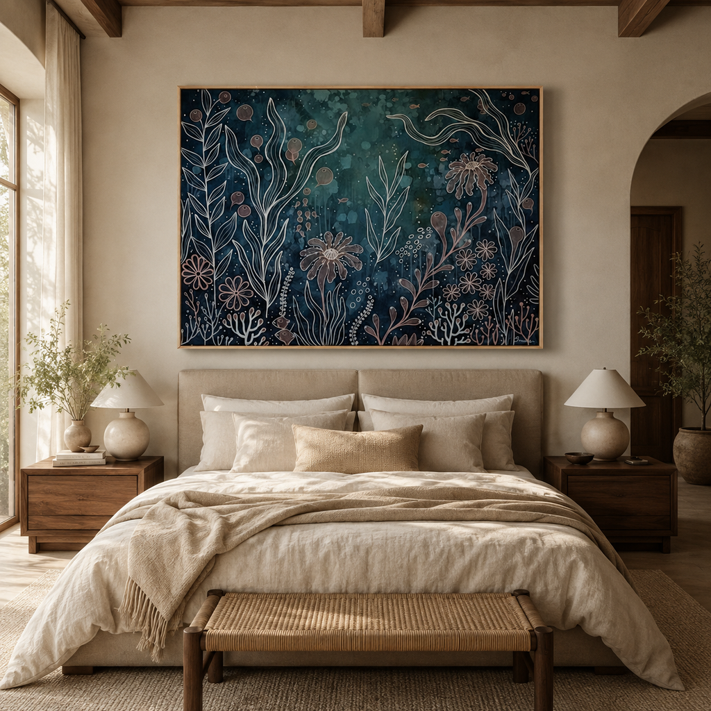 SOLORART Bohemian Art | Oceanic Garden