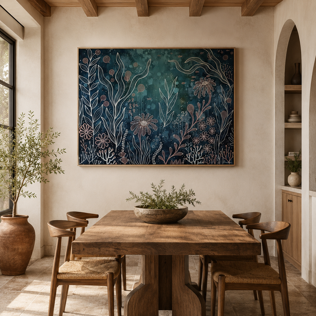 SOLORART Bohemian Art | Oceanic Garden