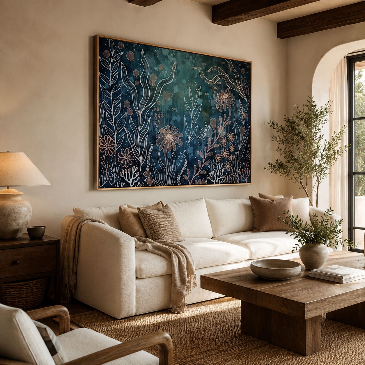 SOLORART Bohemian Art | Oceanic Garden