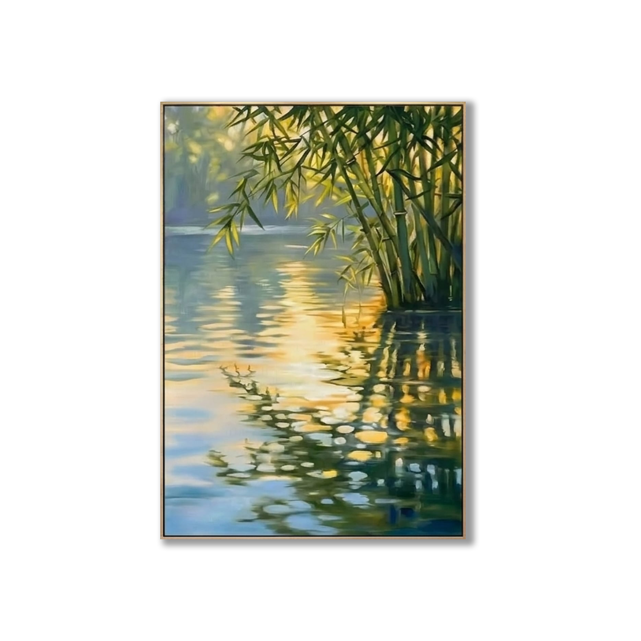 SOLORART Impressionist Art | Reflective Tranquility