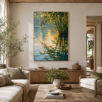 SOLORART Impressionist Art | Reflective Tranquility
