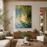 SOLORART Impressionist Art | Reflective Tranquility