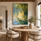 SOLORART Impressionist Art | Reflective Tranquility