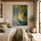 SOLORART Impressionist Art | Reflective Tranquility