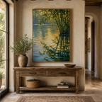 SOLORART Impressionist Art | Reflective Tranquility