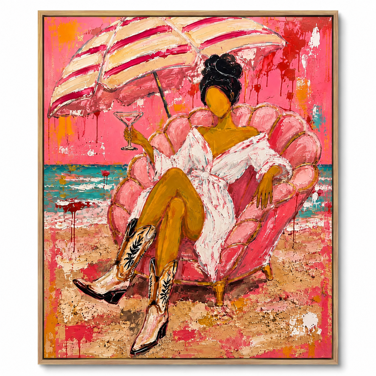 SOLORART POP Art | Rosy Escapes in Slow Motion