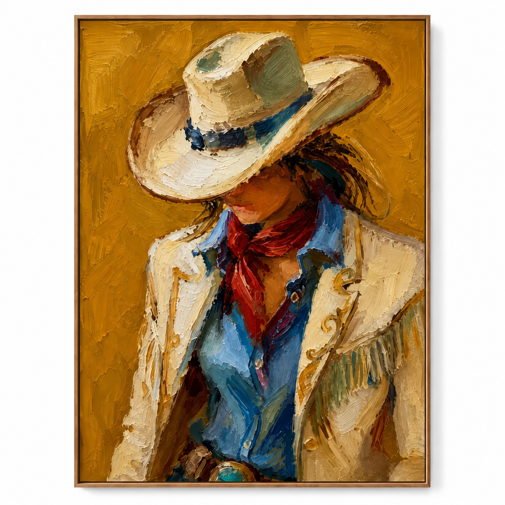SOLORART Vintage Americana Art | Silent Passion in the Shadows