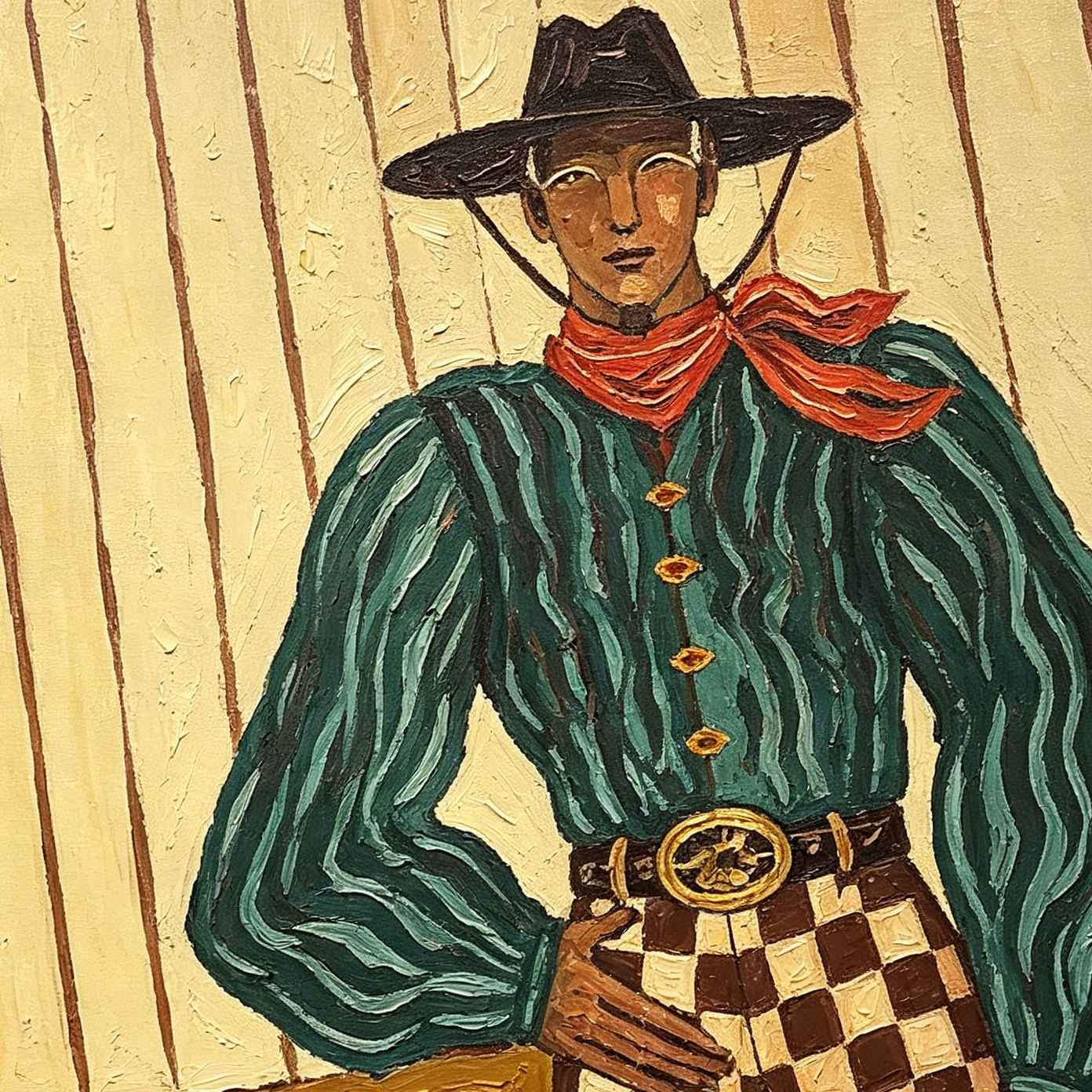 SOLORART Vintage Americana Art | Songs Beneath the Desert Moon