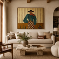 SOLORART Vintage Americana Art | Songs Beneath the Desert Moon