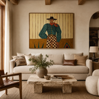 SOLORART Vintage Americana Art | Songs Beneath the Desert Moon