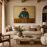 SOLORART Vintage Americana Art | Songs Beneath the Desert Moon