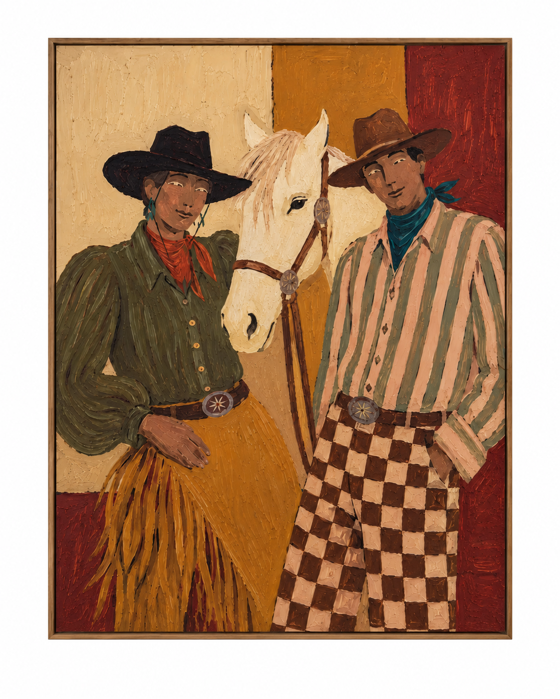 SOLORART Vintage Americana Art | The Memory Held by the Halter