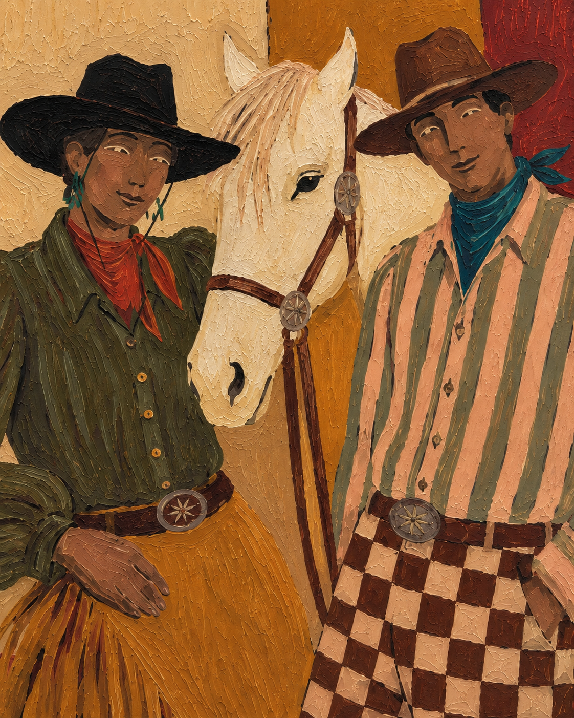 SOLORART Vintage Americana Art | The Memory Held by the Halter