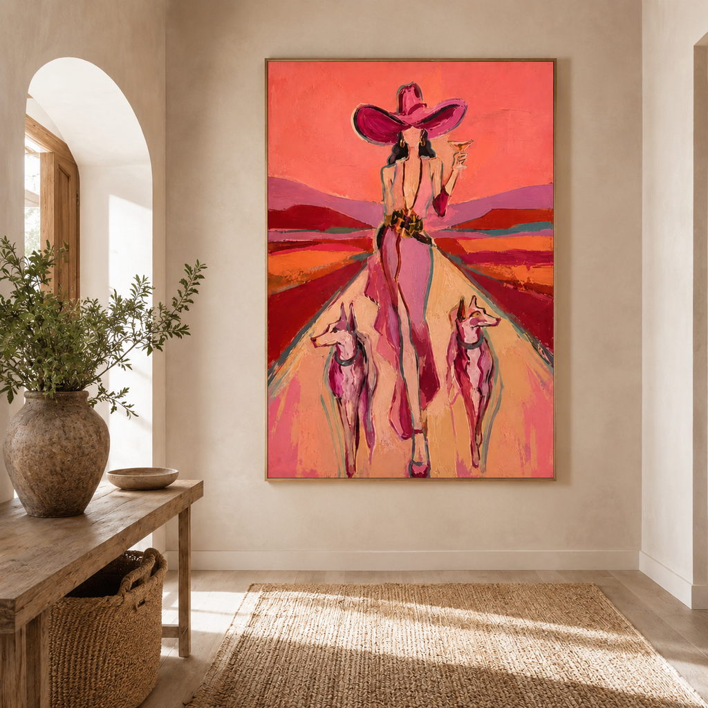 SOLORART POP Art | The Path She Claims as Hers