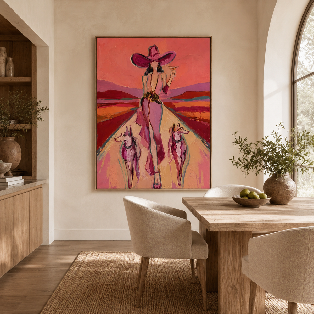 SOLORART POP Art | The Path She Claims as Hers