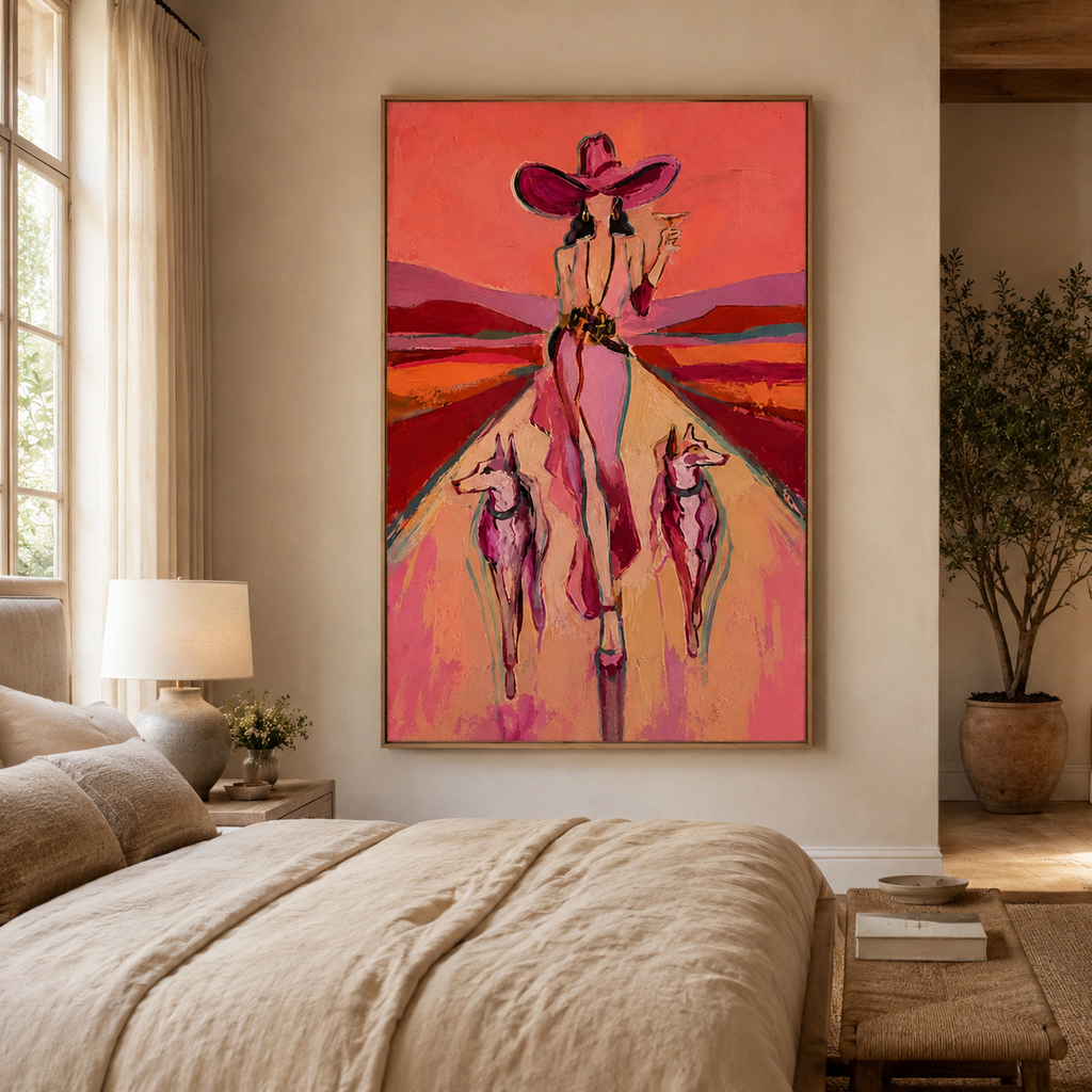 SOLORART POP Art | The Path She Claims as Hers