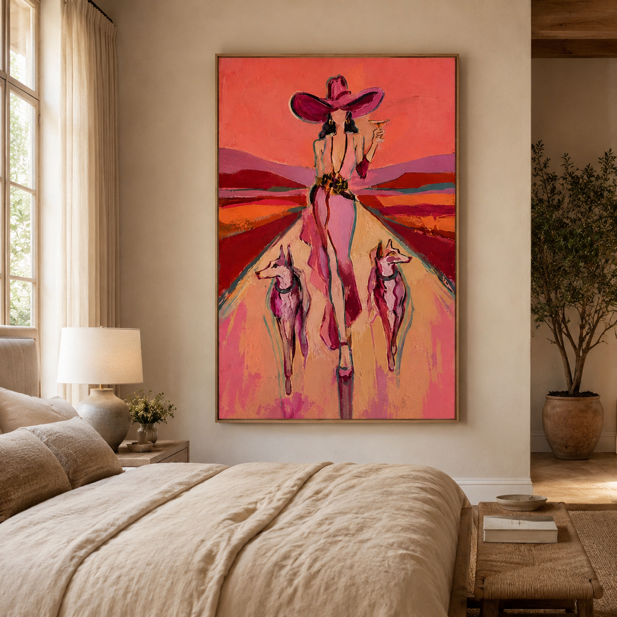 SOLORART POP Art | The Path She Claims as Hers