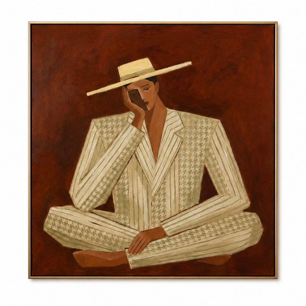 SOLORART Vintage Americana Art | The Quiet Dignity of Repose