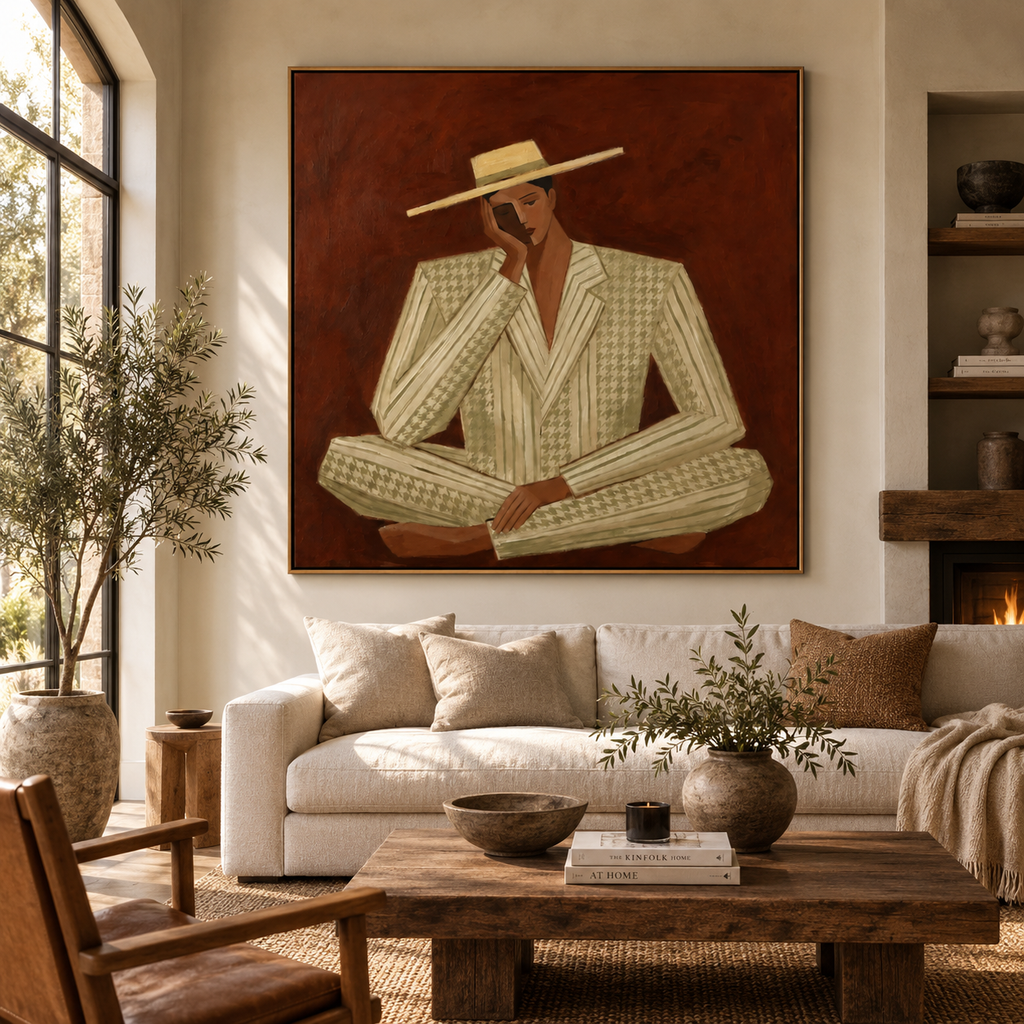 SOLORART Vintage Americana Art | The Quiet Dignity of Repose