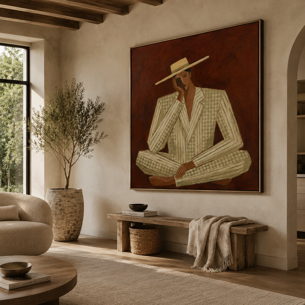 SOLORART Vintage Americana Art | The Quiet Dignity of Repose
