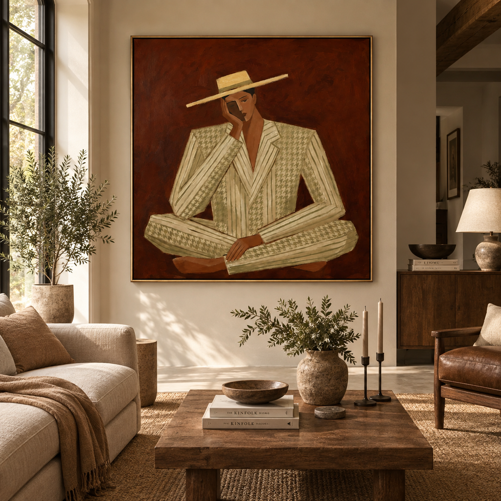 SOLORART Vintage Americana Art | The Quiet Dignity of Repose