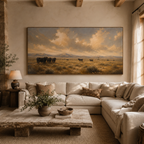 SOLORART Vintage Americana Art | The Quiet Dominion of Clouds