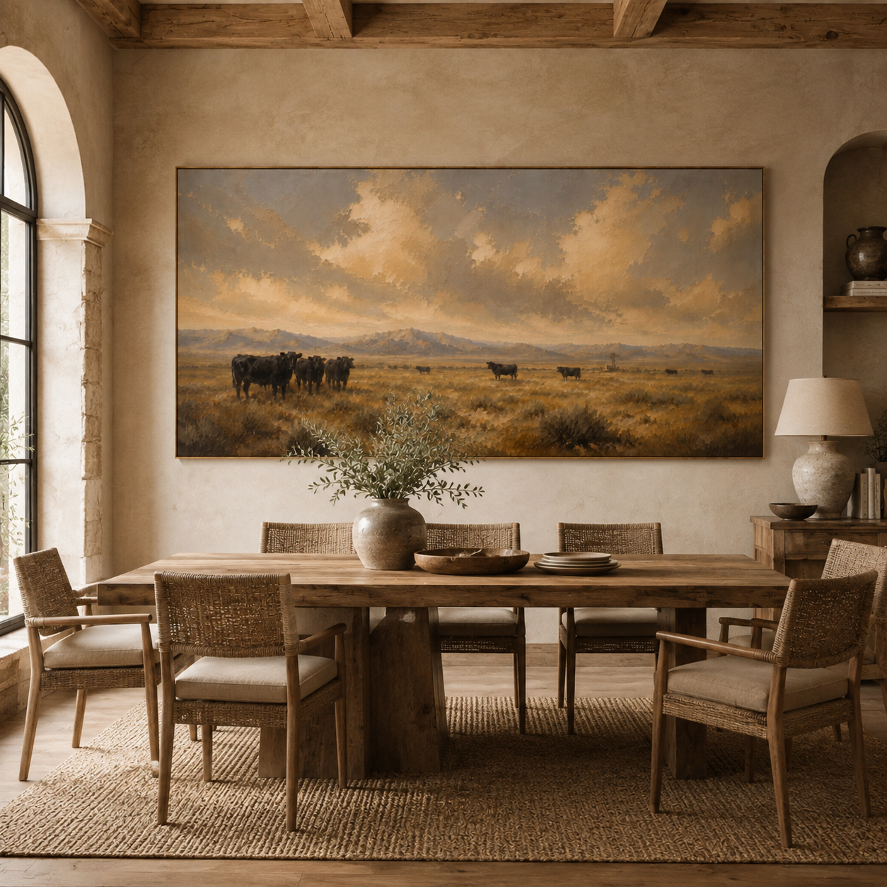 SOLORART Vintage Americana Art | The Quiet Dominion of Clouds